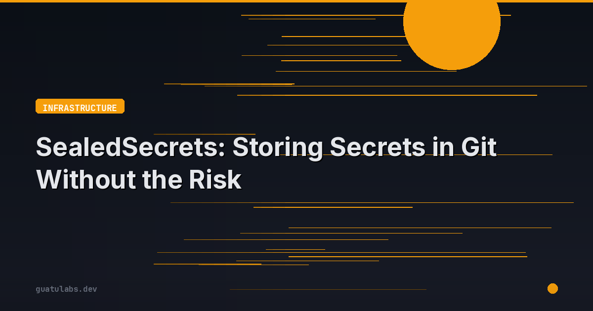 SealedSecrets: Storing Secrets in Git Without the Risk